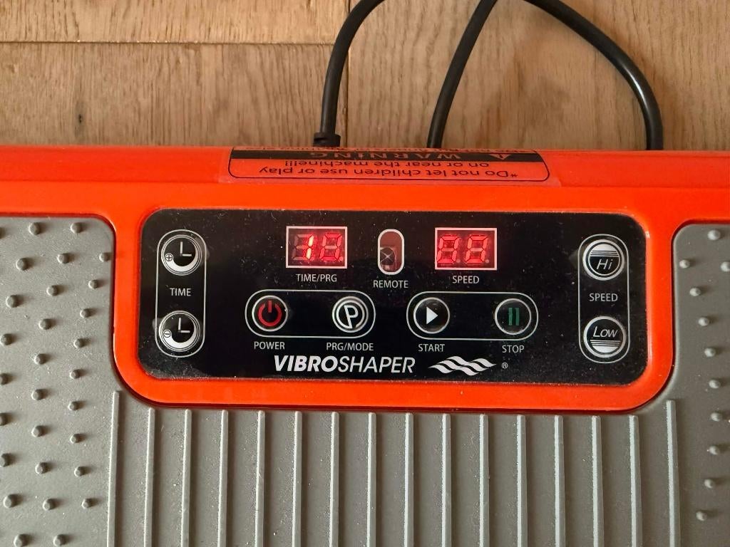Trilplaat VibroShaper, Ophalen, Zo goed als nieuw