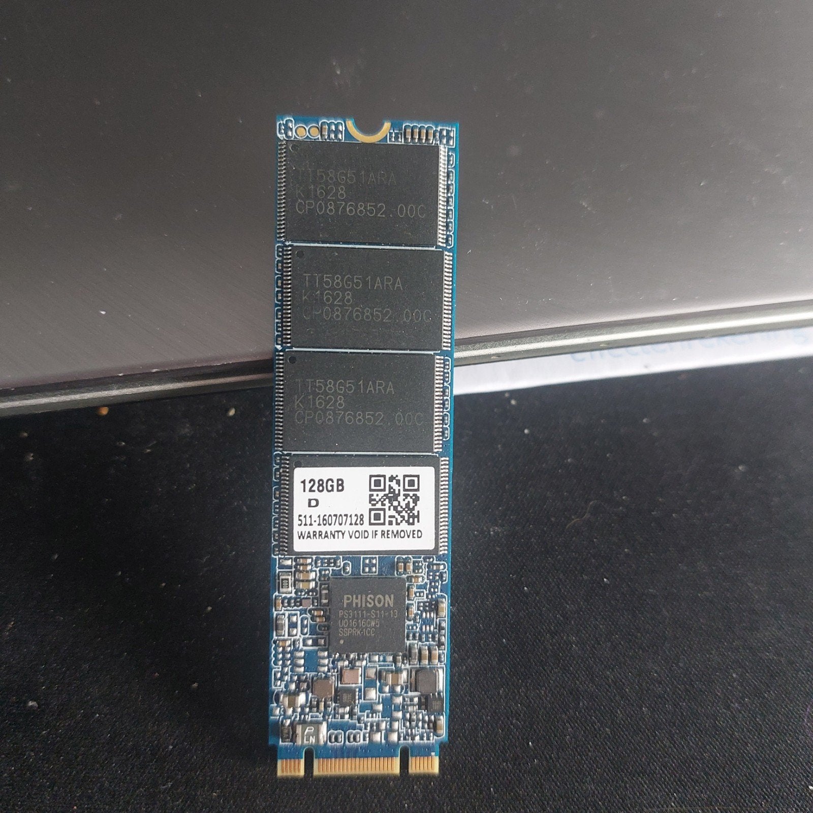 phison 128GB ssd, SSD, Ophalen of Verzenden, Zo goed als nieuw, Laptop