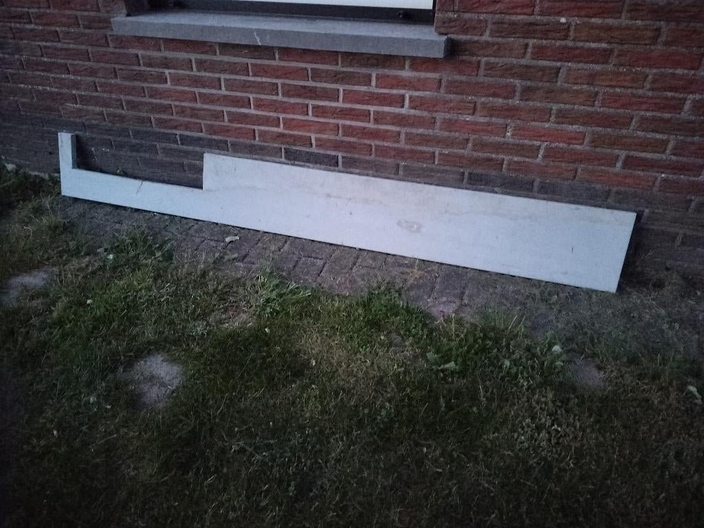 Gratis betonplaat, Ophalen, Gebruikt, Beton, Overige typen