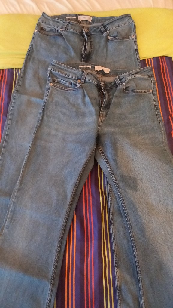 jeans MANGO Flare (Maat 42 en Maat 44), Kleding | Dames, Ophalen, Mango, Blauw, W33 - W36 (confectie 42/44)