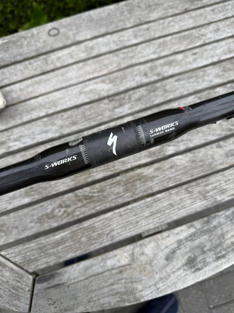 Specialized S works koersstuur 42cm, Enlèvement, Comme neuf, Carbone
