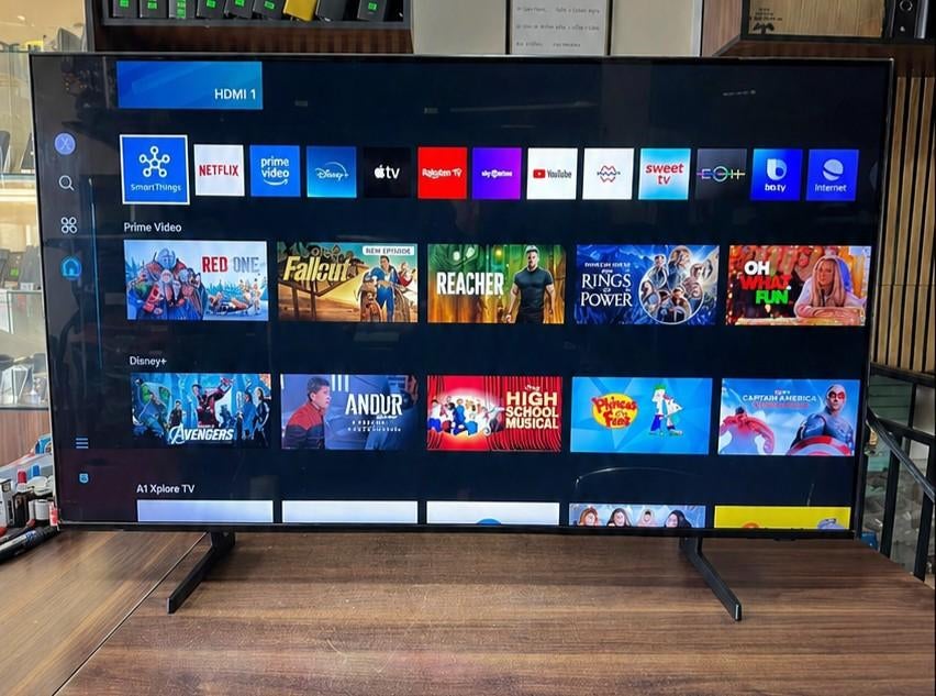 Samsung 55 Inch 4K Smart TV (UE55DU7150K) - Nieuwstaat, Audio, Tv en Foto, Televisies, Ophalen, Zo goed als nieuw, Samsung, 4k (UHD)