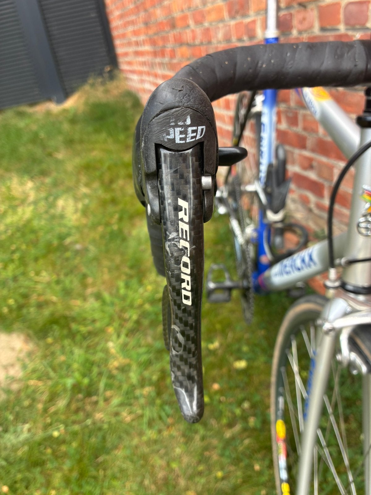 10 vitesses record Campagnolo, Enlèvement, Comme neuf, Carbone