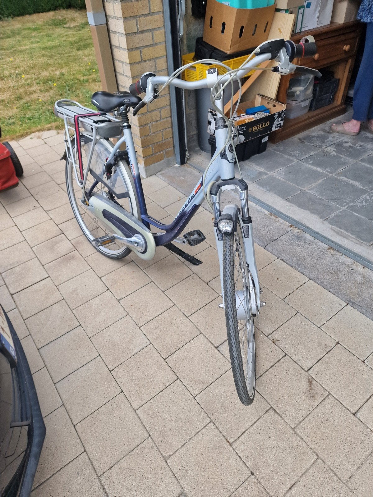 Elektrische fiets gazelle, Fietsen en Brommers, Fietsen | Dames | Damesfietsen, Ophalen, Gazelle