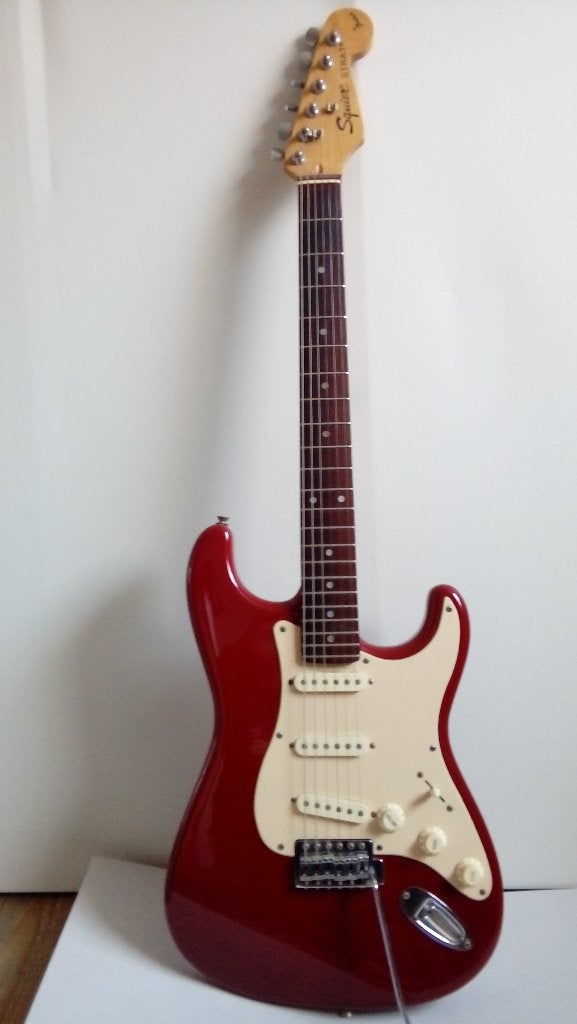 gitaar, Musique & Instruments, Instruments à corde | Guitares | Électriques, Enlèvement, Utilisé, Solid body, Avec ampli