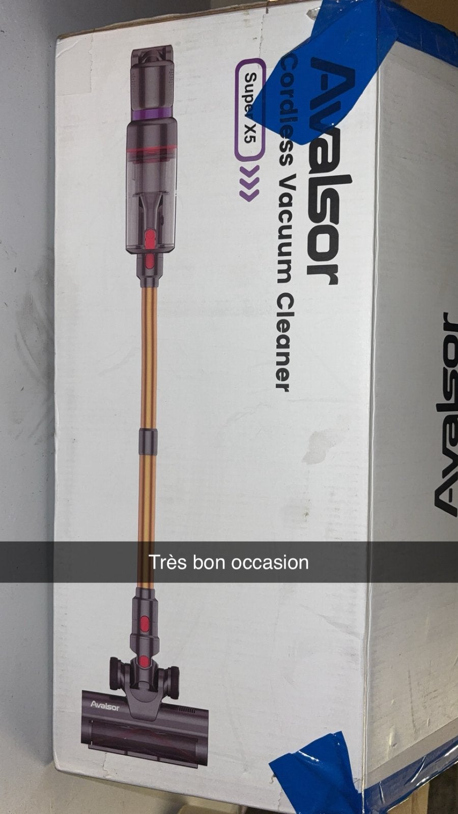 Aspirateur avalsor, Electroménager, Enlèvement, Comme neuf