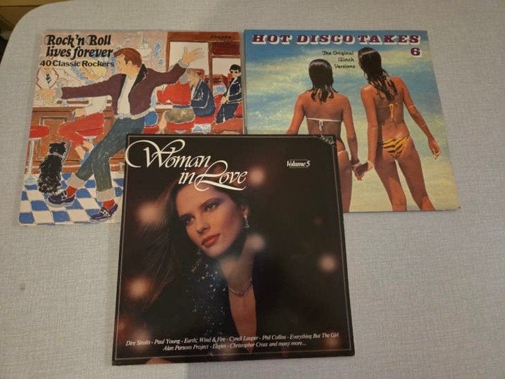 3 x dubbel LP Verzamelalbums., Cd's en Dvd's, Vinyl | Verzamelalbums, Ophalen of Verzenden, LP