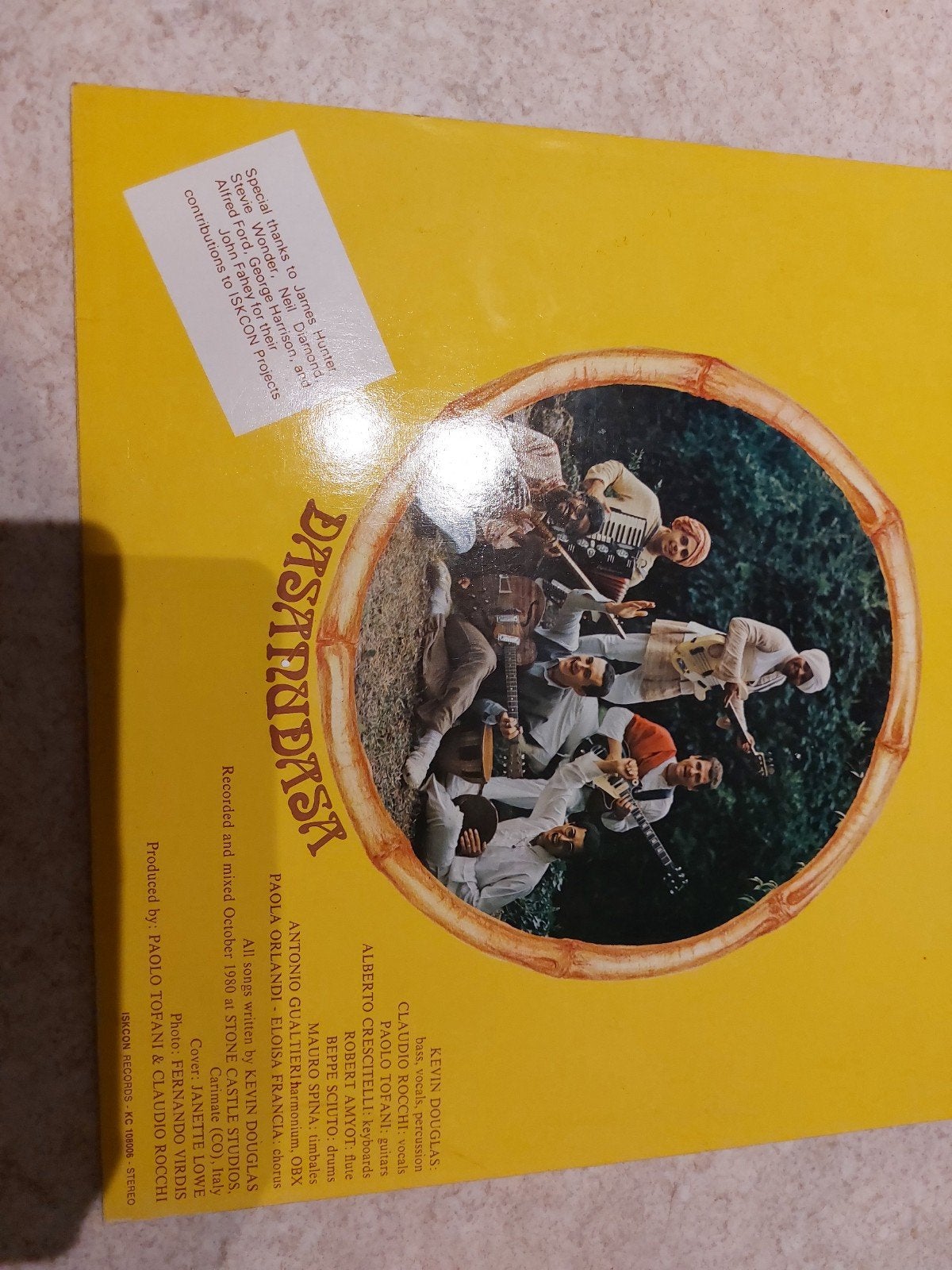 Vinyl platen, Enlèvement ou Envoi
