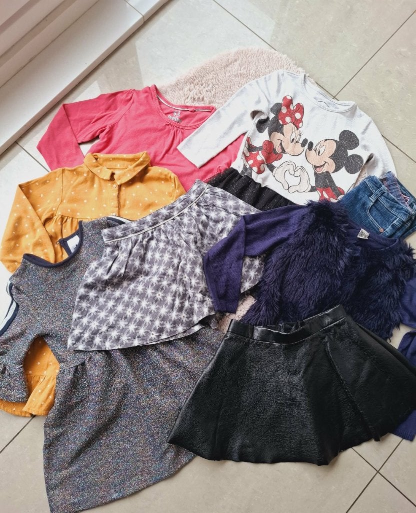 Lot de 10 Vêtements Fille 4 Ans Automne/Hiver  + 1 cadeau, Kinderen en Baby's, Ophalen of Verzenden, Zo goed als nieuw, Maat 104