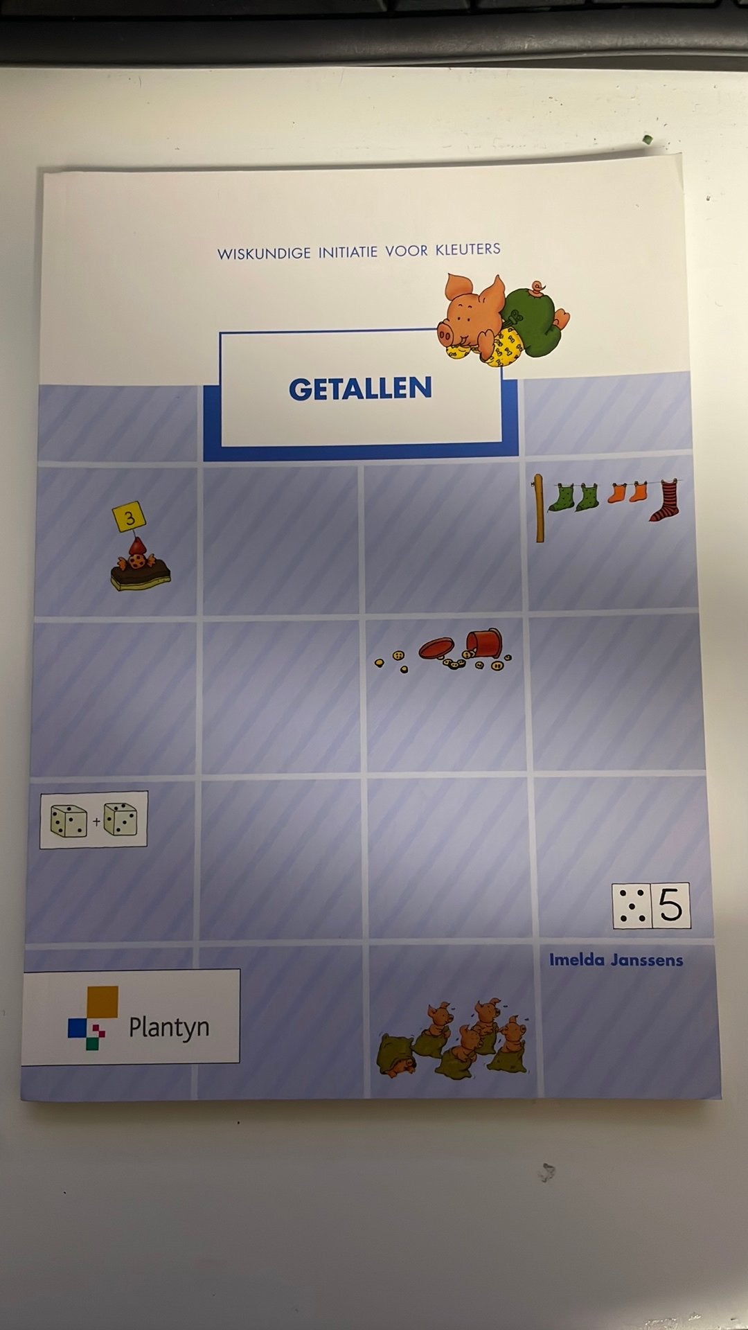 JANSSENS - Wiskundige initiatie voor kleuters Getallen: boek, Boeken, Schoolboeken, Ophalen, Nederlands, JANSSENS