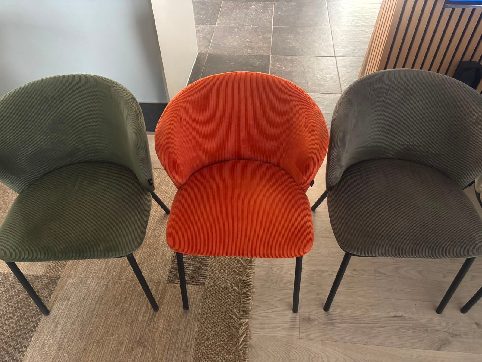 Stoelen, Maison & Meubles, Chaises, Enlèvement, Comme neuf, Gris