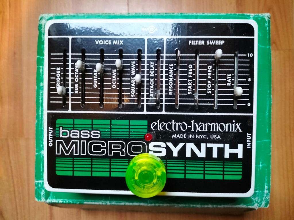EHX Bass Micro Synth, MADE IN THE USA, Muziek en Instrumenten, Snaarinstrumenten | Gitaren | Bas, Verzenden, Gebruikt