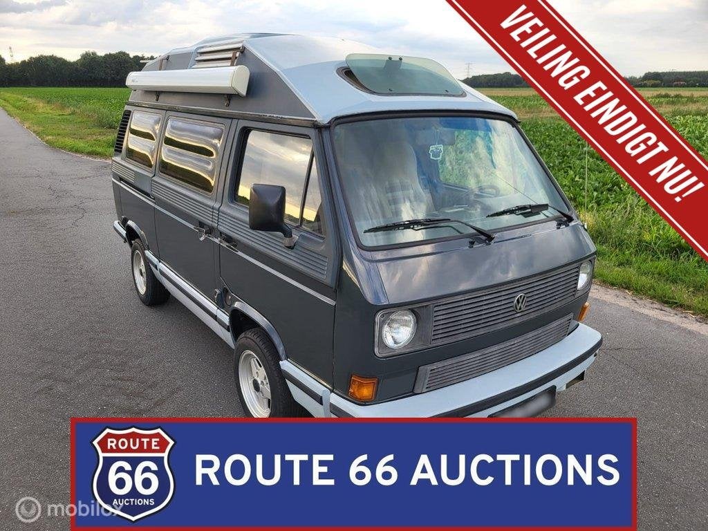 Volkswagen T3 Dehler Camper | 1985 | Route 66 Auctions, Autos, Achat, Entreprise, Autre carrosserie, Essence