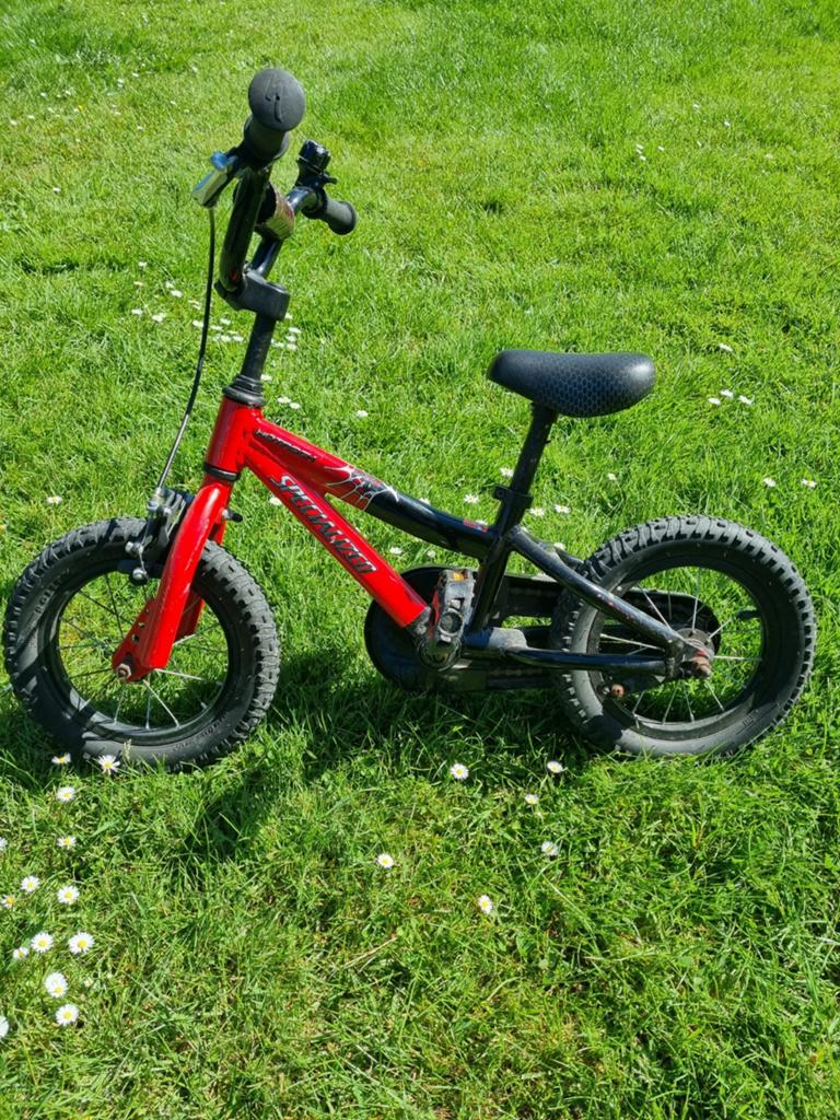 Specialized kinderfietsje, Ophalen