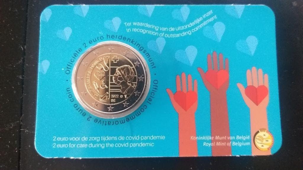 Pièce commémorative belge de 2€ 2022 à Concard., Timbres & Monnaies, Monnaies | Europe | Monnaies euro, Monnaie en vrac, 2 euros