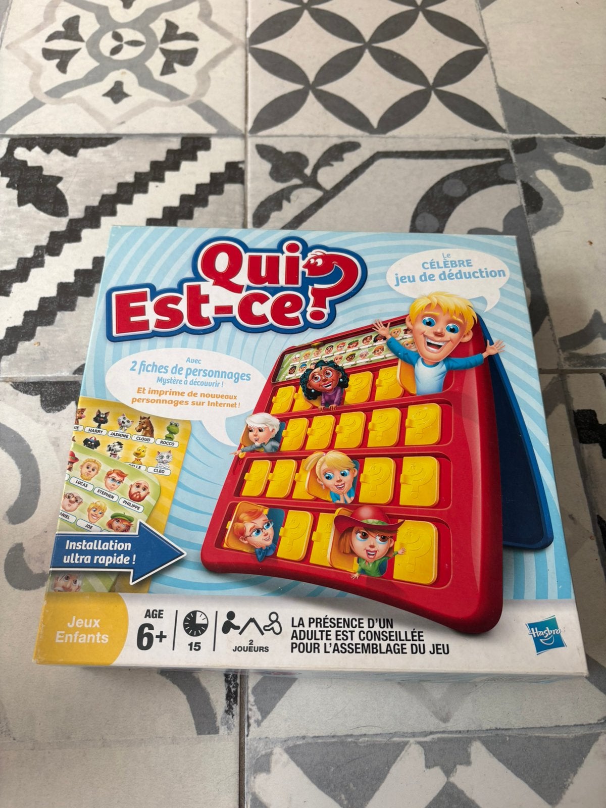 Jeu qui est ce, Een of twee spelers, Ophalen of Verzenden, Gebruikt