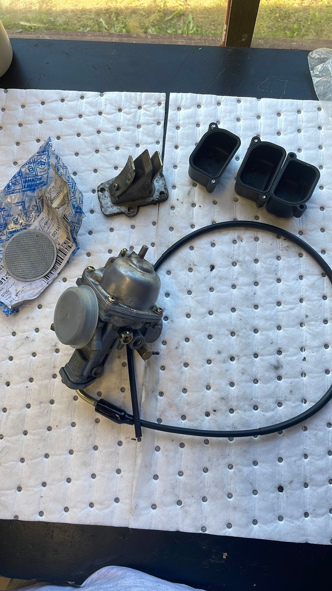 Carburateur 180cc /lucht onderdelen Piaggio Vespa, Enlèvement ou Envoi, Neuf, Carburateur, Piaggio