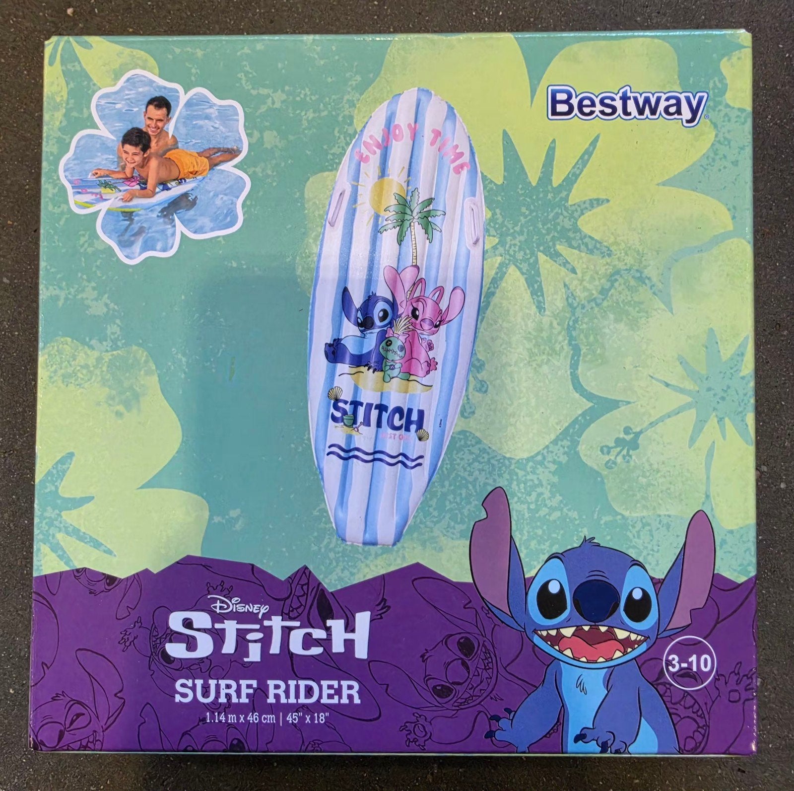 Disney Stitch Bestway opblaasbare surfplank - Nieuw in b, Ophalen of Verzenden