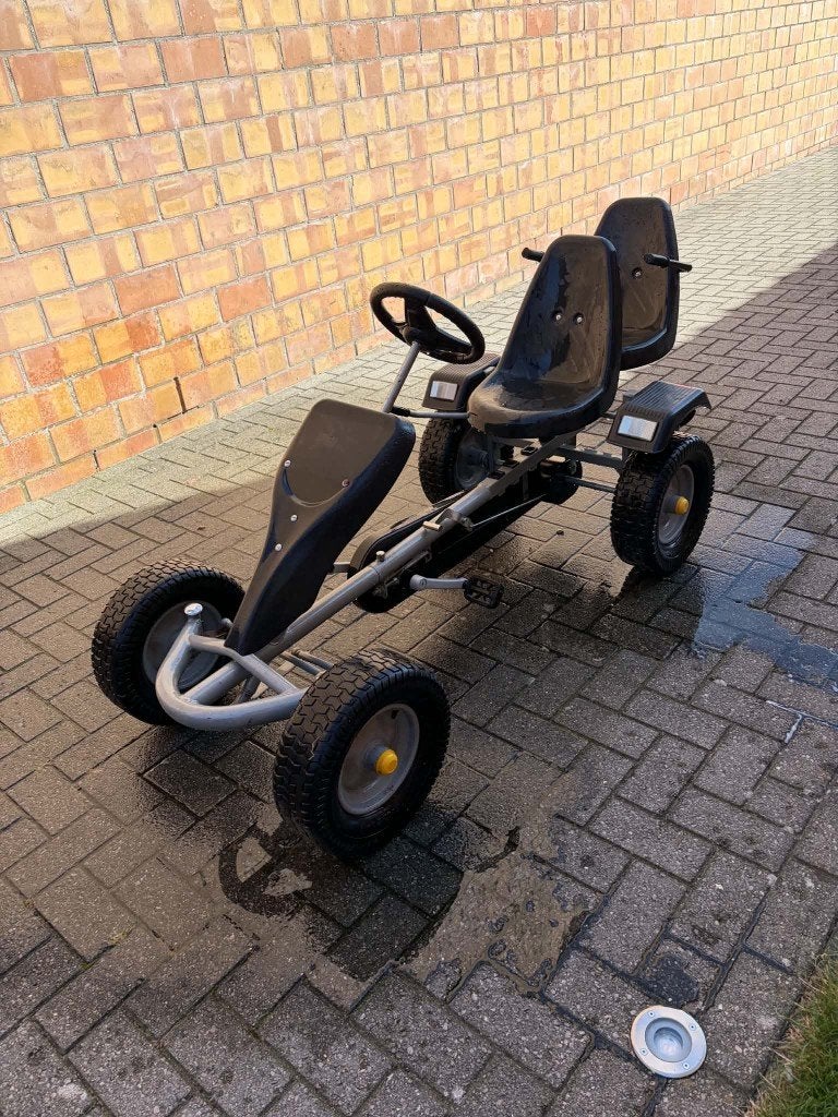 Gocart, Ophalen, Zo goed als nieuw