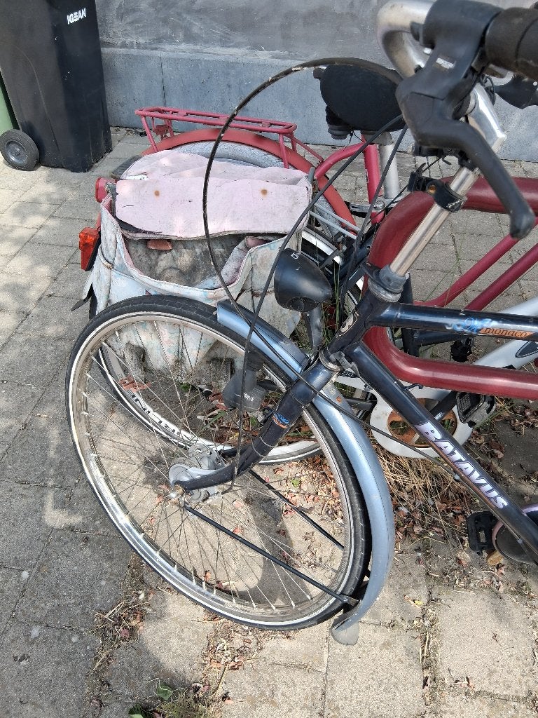 Fiets, Fietsen en Brommers, Fietsen | Heren | Herenfietsen, Ophalen, Gebruikt, Velgrem, Versnellingen