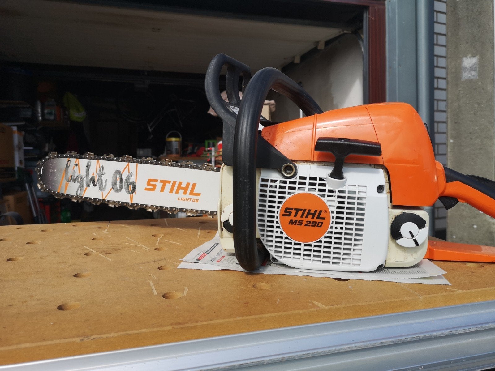 STIHL MS 290, Jardin & Terrasse, Enlèvement