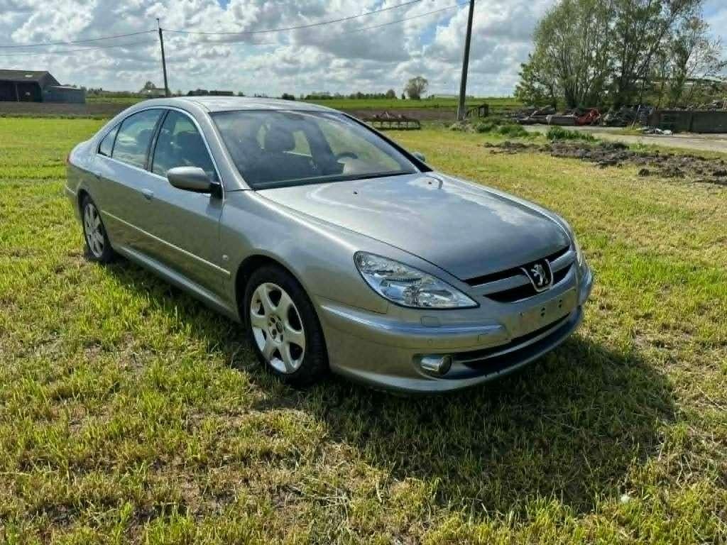 peugeot 607, Auto's, Peugeot, Particulier, Centrale vergrendeling, Diesel, Euro 5, Berline, 5 deurs, Handgeschakeld, Zilver of Grijs