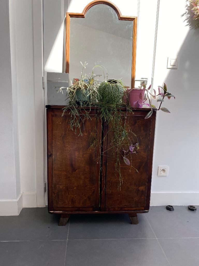 Kast, Avec tablette(s), Moins de 25 cm, Vintage, Enlèvement