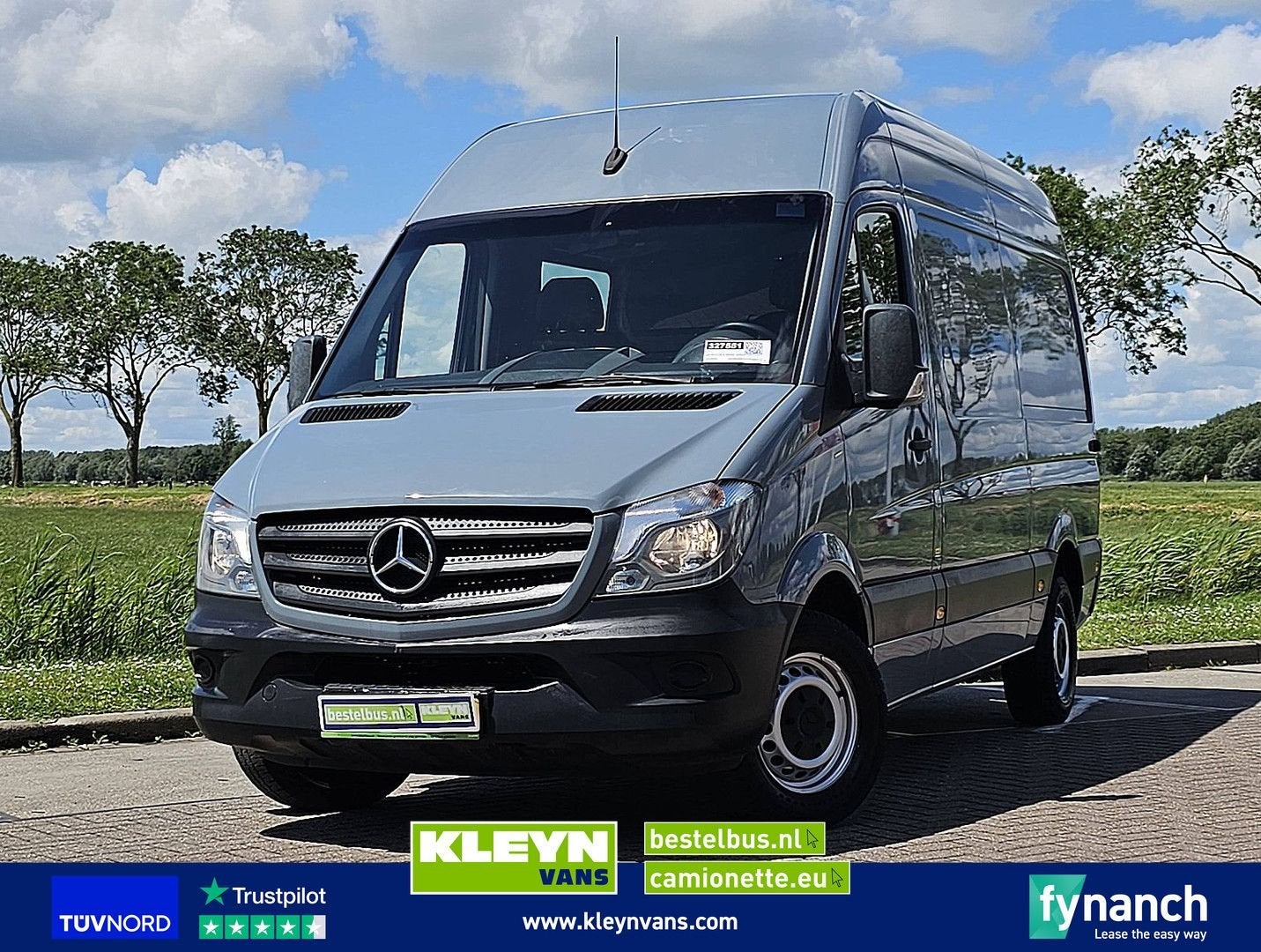 Mercedes-Benz SPRINTER 319 V6 3.0L ac aut EURO6, Autos, Camionnettes & Utilitaires, Argent ou Gris, Achat, Entreprise, Mercedes-Benz