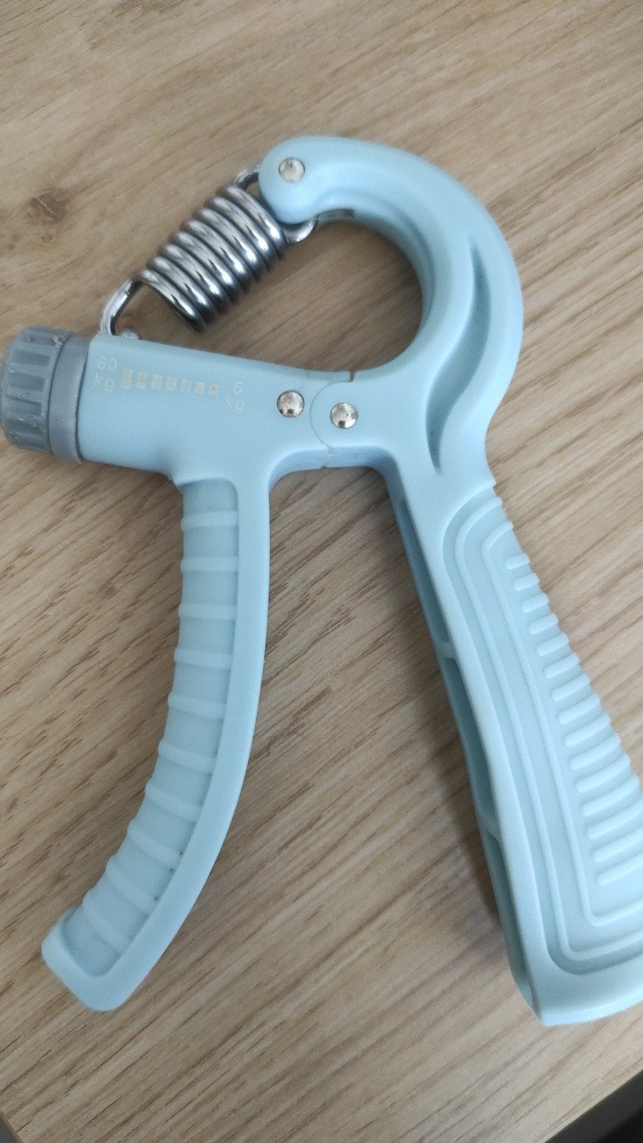 Handgrip bleu réglable 5-60 kg, Centrale électrique, Enlèvement, Utilisé, Autres matériaux