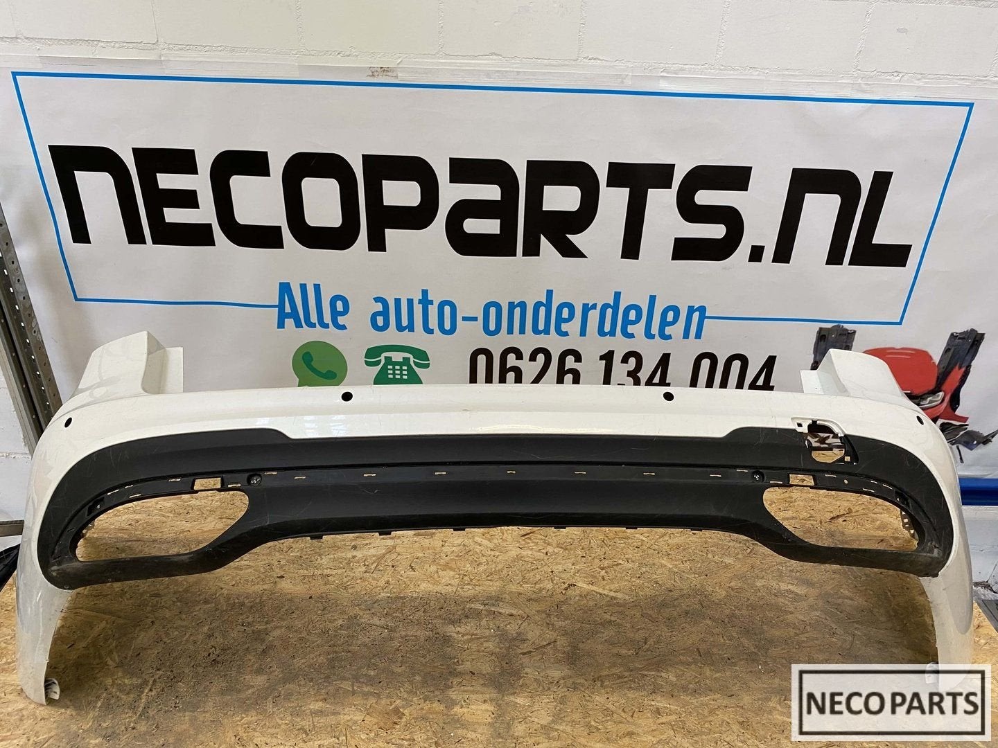 w212 facelift Amg achterbumper Station A2128853638, Auto-onderdelen, Carrosserie, Bumper, Mercedes-Benz, Achter, Gebruikt, Ophalen of Verzenden