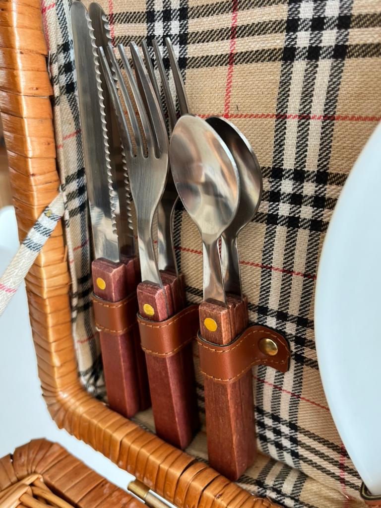 Panier à pique-nique Burberry Style,, Hobby & Loisirs créatifs, Paniers de pique-nique, Comme neuf, Enlèvement