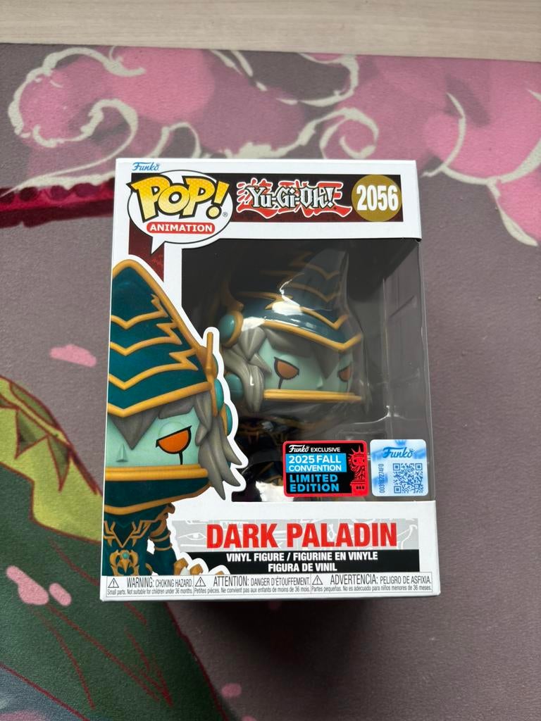 Funko Pop Dark Paladin #2056 Yu-Gi-Oh ! Congrès d'automne, Enlèvement ou Envoi, Comme neuf