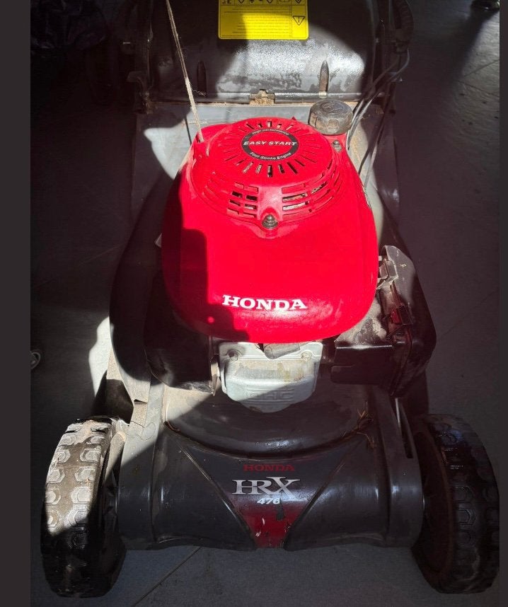 HONDA grasmaaier zelftrekker HRX 476CQXE MASF-1034238 2005, Tondeuses à gazon à essence, 40 à 49 cm, Utilisé, Enlèvement
