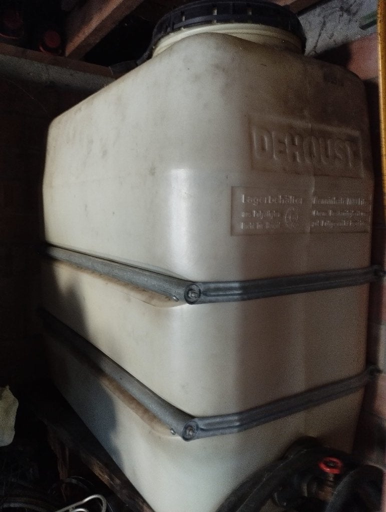 Mazouttank dieseltank kunststof 1000 liter, Doe-het-zelf en Bouw, Ophalen, Gebruikt