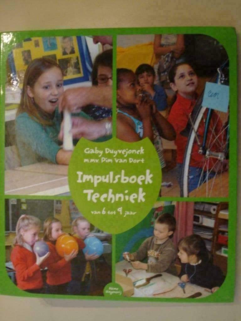 Impulsboek techniek van 6 tot 9 jaar Gaby Duyvejonck Pim Van, Boeken, Handvaardigheid, Verzenden, Zo goed als nieuw, Gaby Duyvejonck
