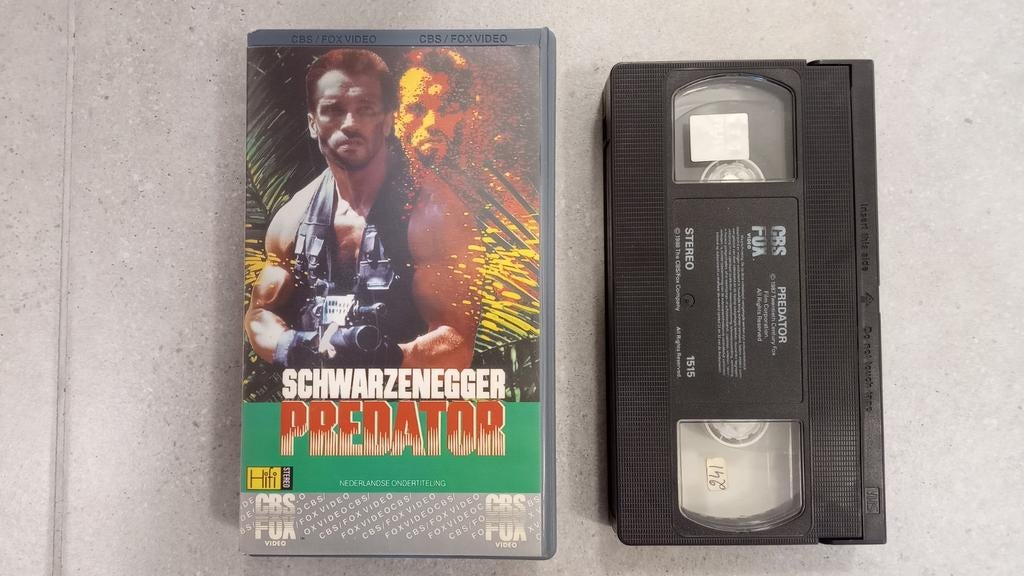 Predator Dutch ex-rental vhs, Ophalen