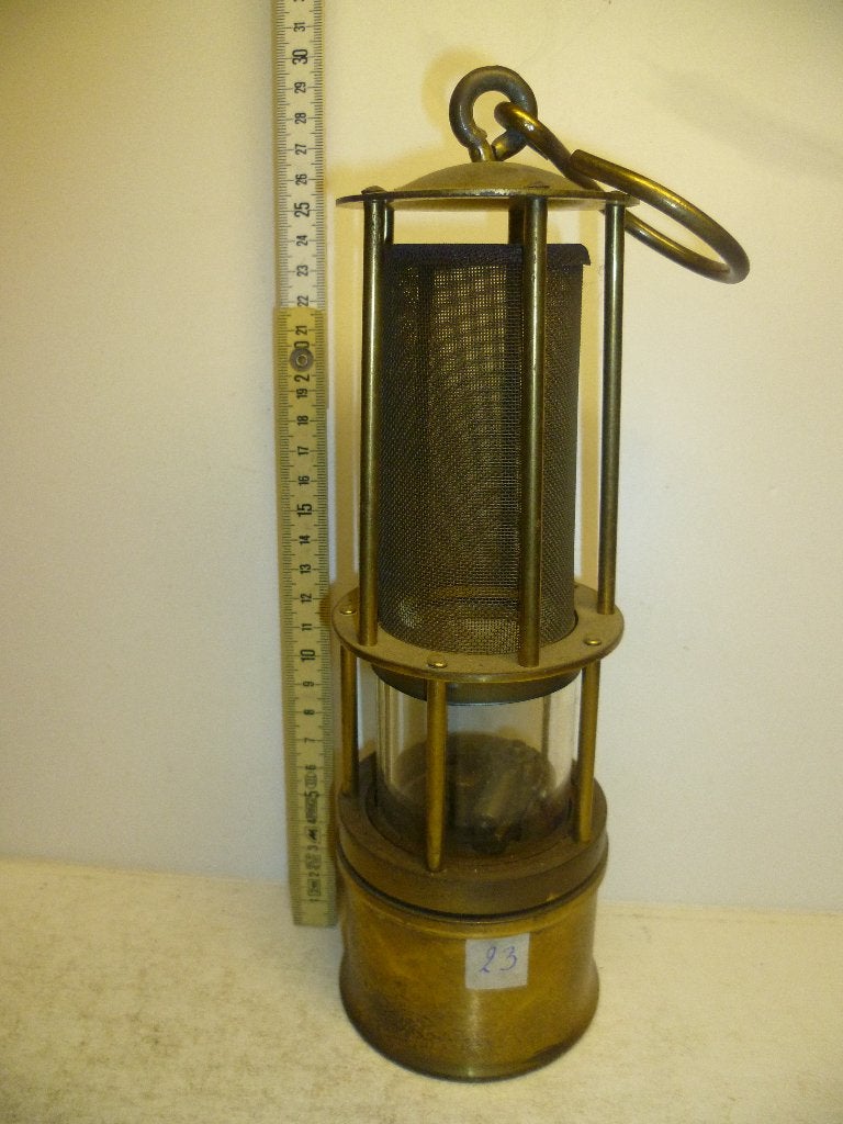 Mijnlamp met glaasje 59 1/2 MP 58 1/2 Scotland, Enlèvement ou Envoi