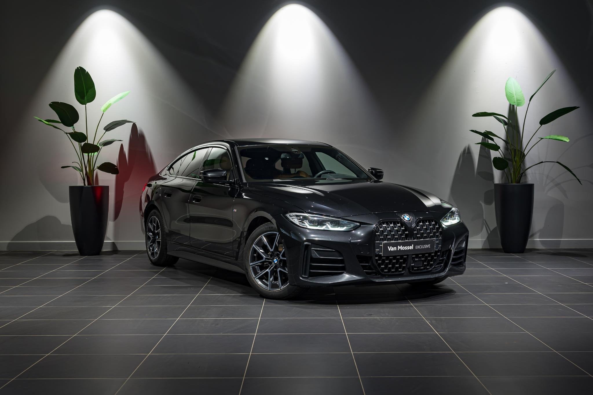 BMW 4 Reeks Gran Coupé 420i Gran Coupé M-PACK | CAMERA | C, Auto's, BMW, Automaat, Gebruikt, Zwart, 184 pk