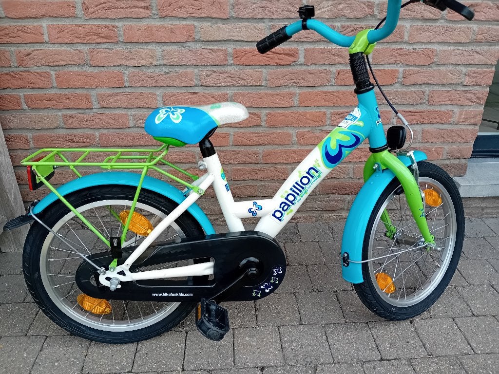 Kinderfiets 16 inch nieuwstaat, Ophalen, Zo goed als nieuw, Velgrem, 16 tot 20 inch