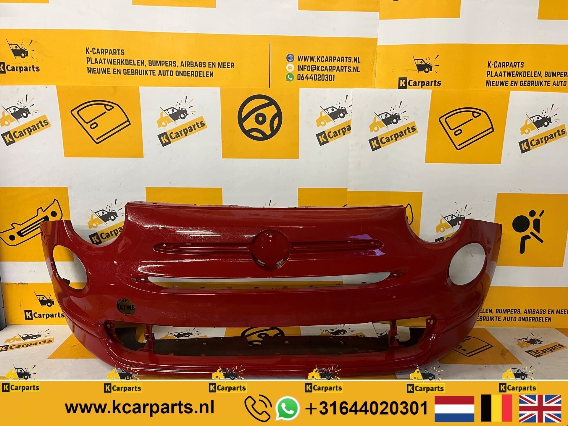 Voorbumper Fiat 500 Facelift 2015+ bumper, Info@fabrikant.eu, Bumper, Fiat, Fabrikant BV