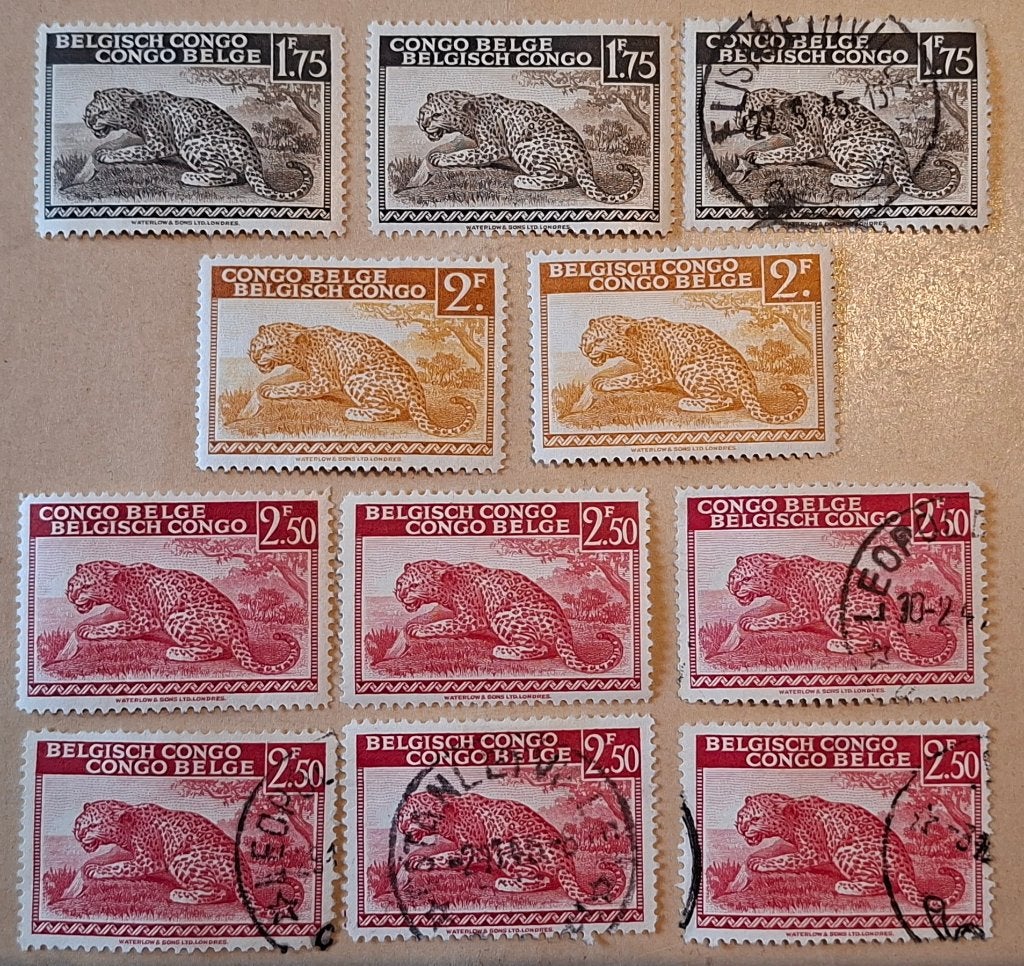 Timbres rares Belgique Congo Belge 15, Envoi