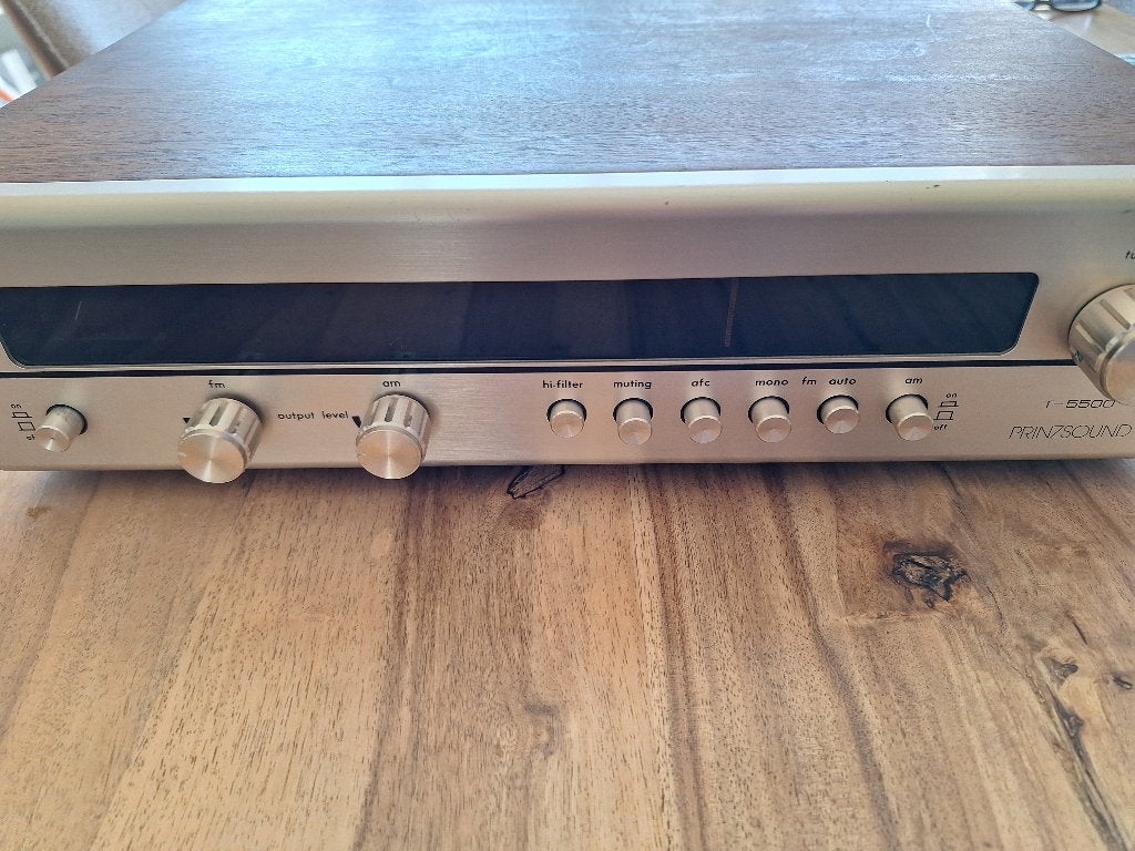 Prinzsound  T 5500....Vintage Tuner 70's, Audio, Tv en Foto, Tuners, Ophalen of Verzenden, Gebruikt, Analoog