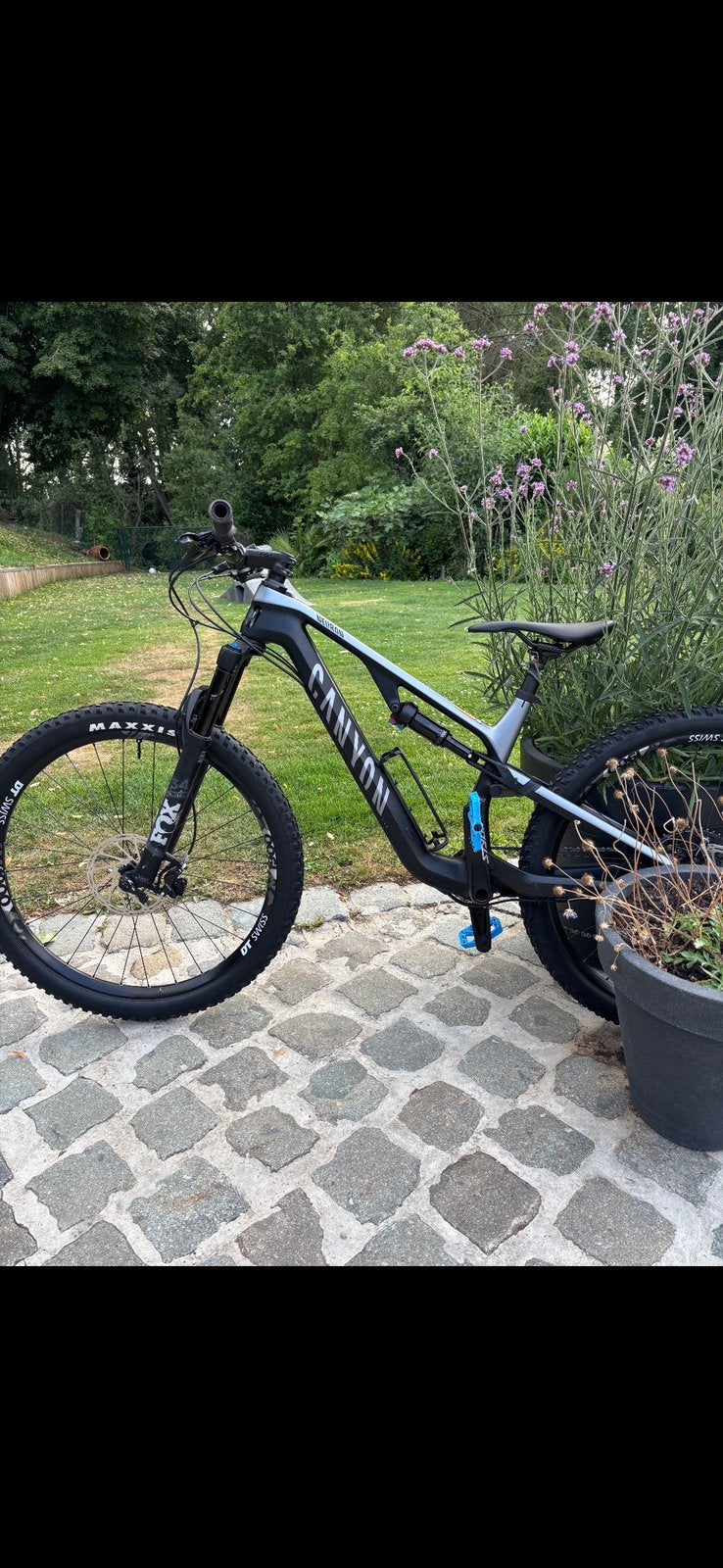Canyon neuron full suspension full carbon+ carbon stuur, Vélos & Vélomoteurs, Enlèvement ou Envoi, Comme neuf