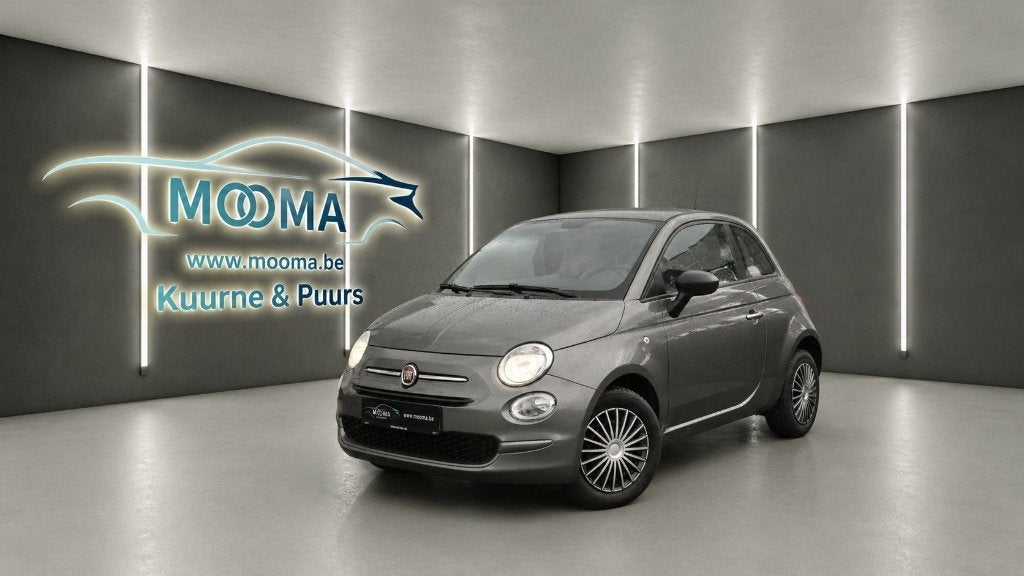 Fiat 500 1.0 Hybrid Cult, Autos, Argent ou Gris, Achat, Euro 6, Boîte manuelle