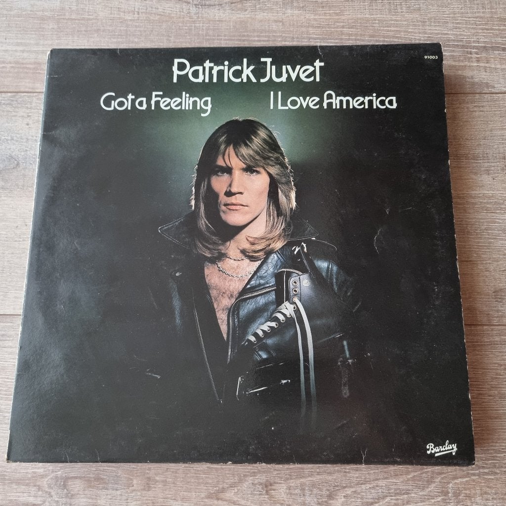 LP Patrick Juvet – Got A Feeling - I Love America, CD & DVD, Enlèvement ou Envoi, Utilisé, Disco, LP