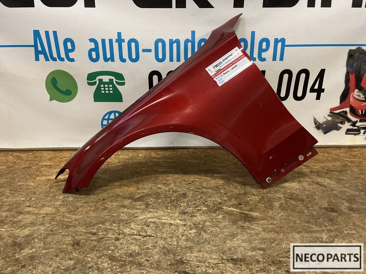 MERCEDES C KLASSE W205 A205 ZIJSCHERM SPATBORD ORIGINEEL, Gebruikt, -, Ophalen of Verzenden, -