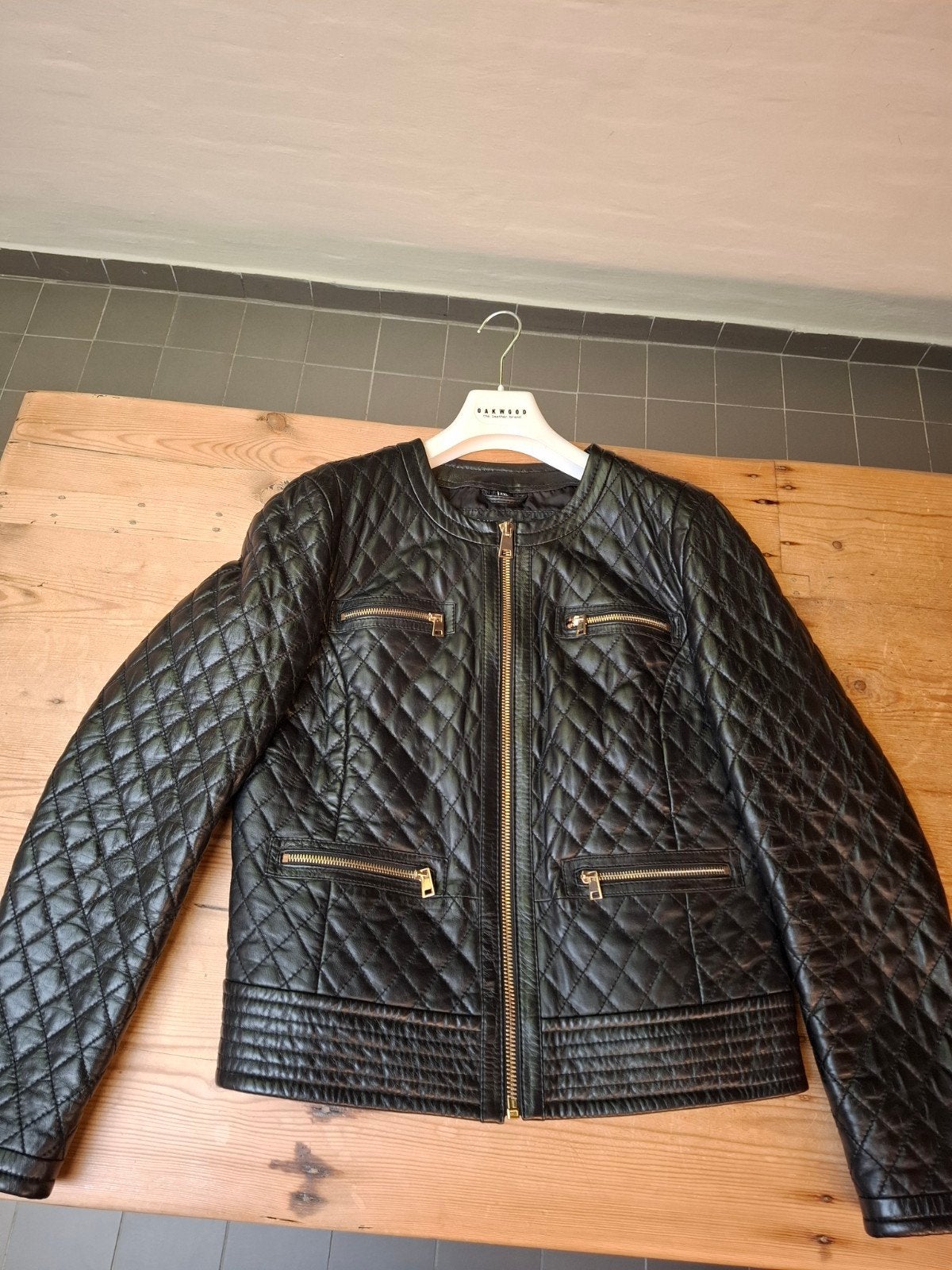 Vestes en cuir Oakwood, Vêtements | Femmes, Vestes | Été, Enlèvement ou Envoi, Bleu
