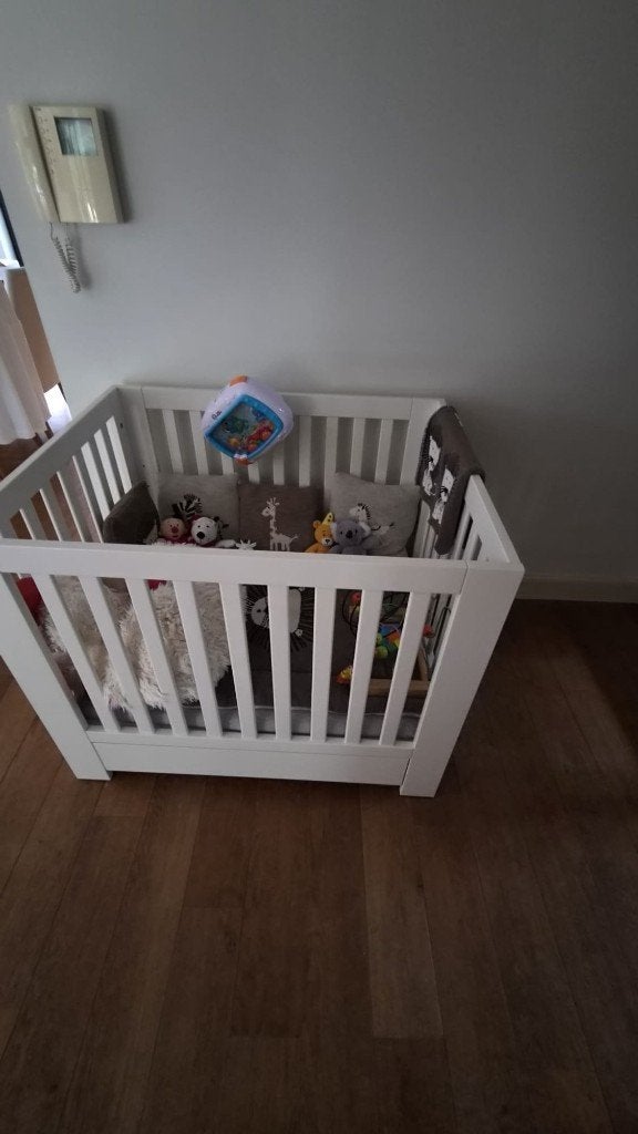 baby park met hemel & Lade, Ophalen, Zo goed als nieuw, Rechthoekig, In hoogte verstelbaar