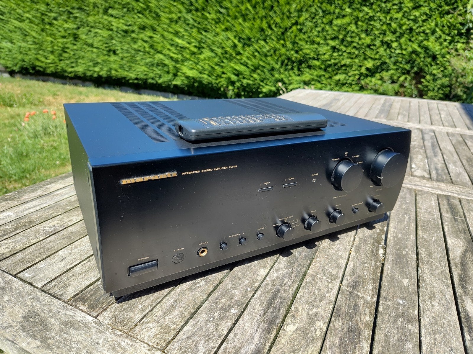 Marantz PM78 versterker, Audio, Tv en Foto, Versterkers en Ontvangers, Gebruikt, 60 tot 120 watt, Stereo, Ophalen