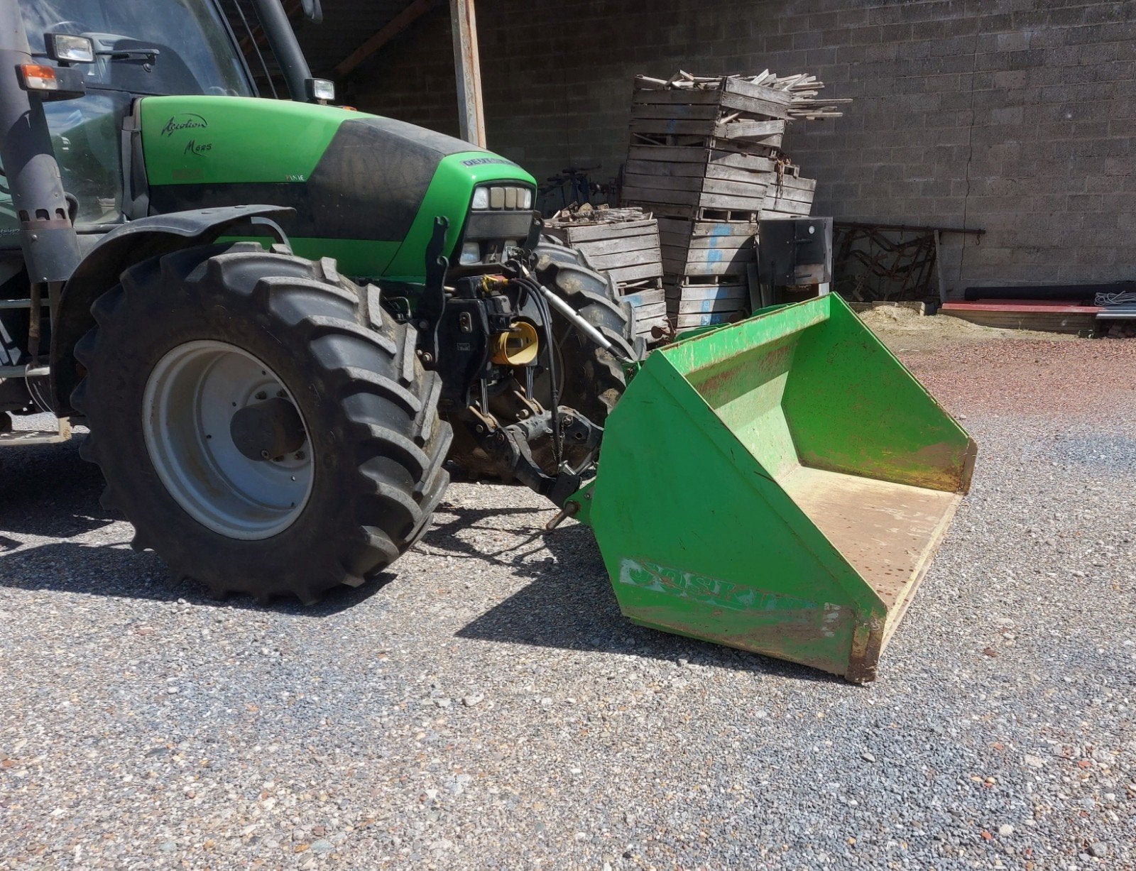Schepbak voor tractor, Zakelijke goederen, Machines en Bouw | Kranen en Graafmachines, Ophalen, Overige typen